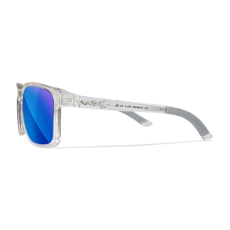 Sluneční Brýle Wiley X Alfa Captivate Polarized Blue Mirror Smoke Greygloss Clear Crystal 8047